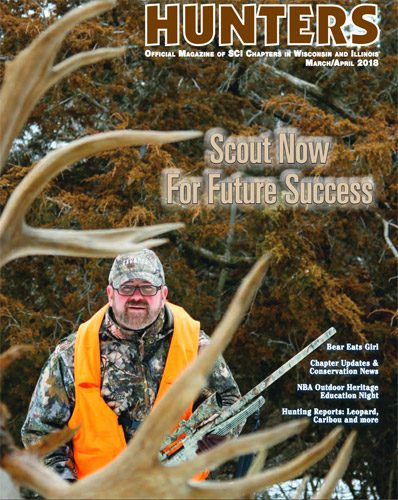 screenshot of the cover of Hunters SCI Chapters in Wisconsin and Illinois